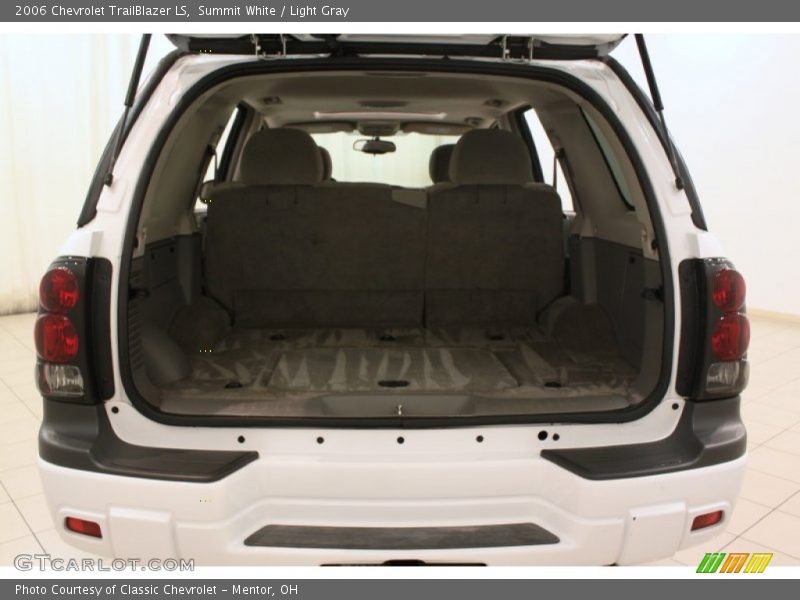 Summit White / Light Gray 2006 Chevrolet TrailBlazer LS