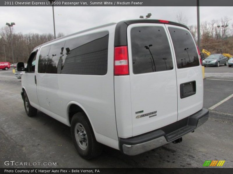 Summit White / Medium Pewter 2011 Chevrolet Express LT 3500 Passenger Van