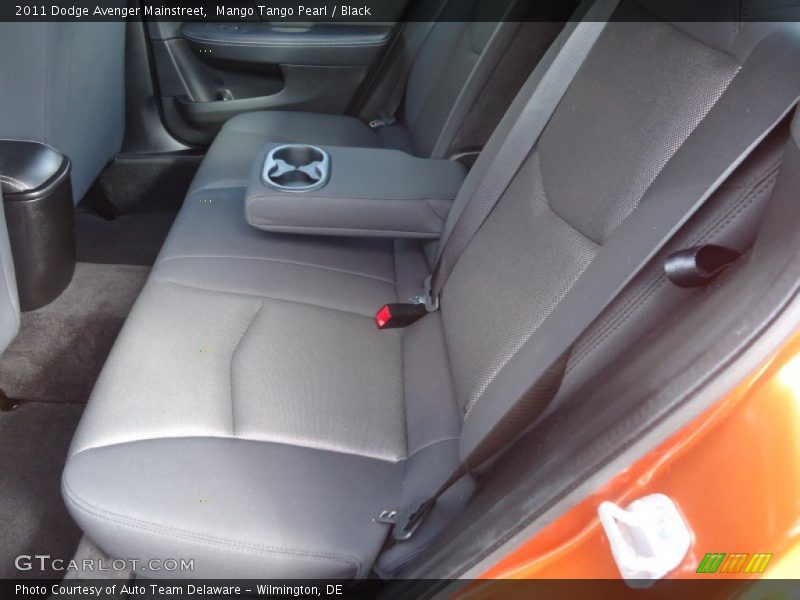 Mango Tango Pearl / Black 2011 Dodge Avenger Mainstreet