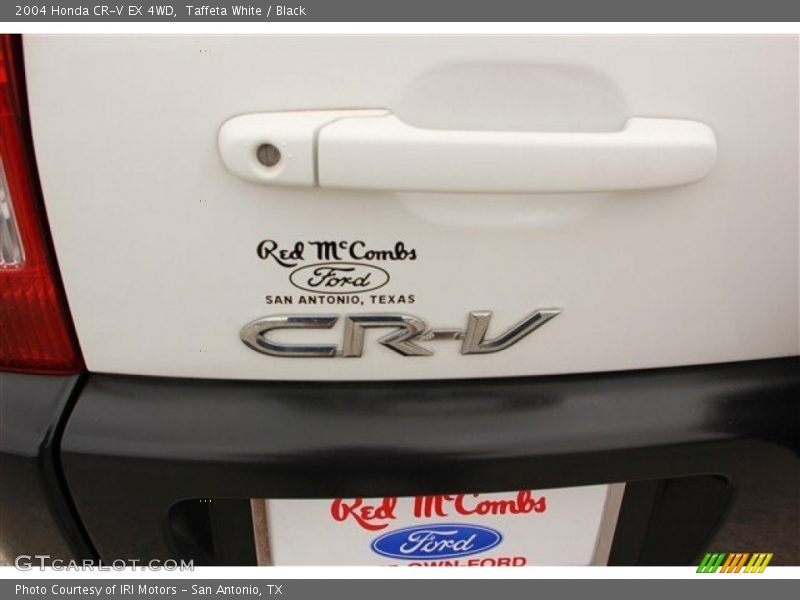 Taffeta White / Black 2004 Honda CR-V EX 4WD