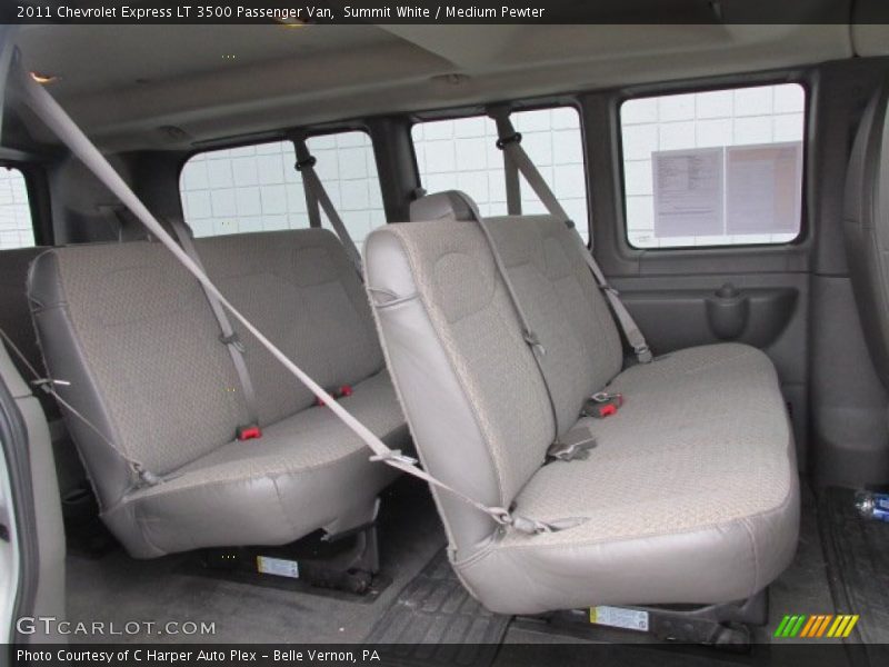 Summit White / Medium Pewter 2011 Chevrolet Express LT 3500 Passenger Van
