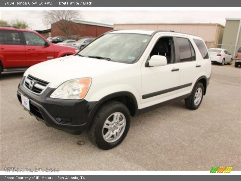 Taffeta White / Black 2004 Honda CR-V EX 4WD