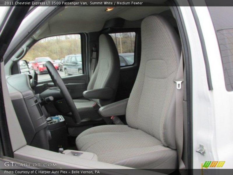 Summit White / Medium Pewter 2011 Chevrolet Express LT 3500 Passenger Van