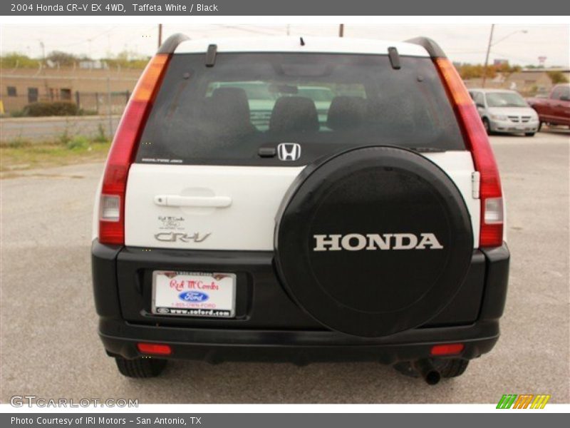 Taffeta White / Black 2004 Honda CR-V EX 4WD