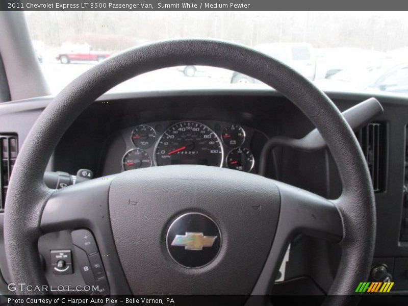 Summit White / Medium Pewter 2011 Chevrolet Express LT 3500 Passenger Van