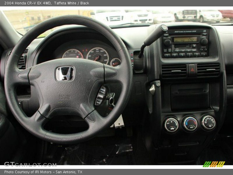Taffeta White / Black 2004 Honda CR-V EX 4WD
