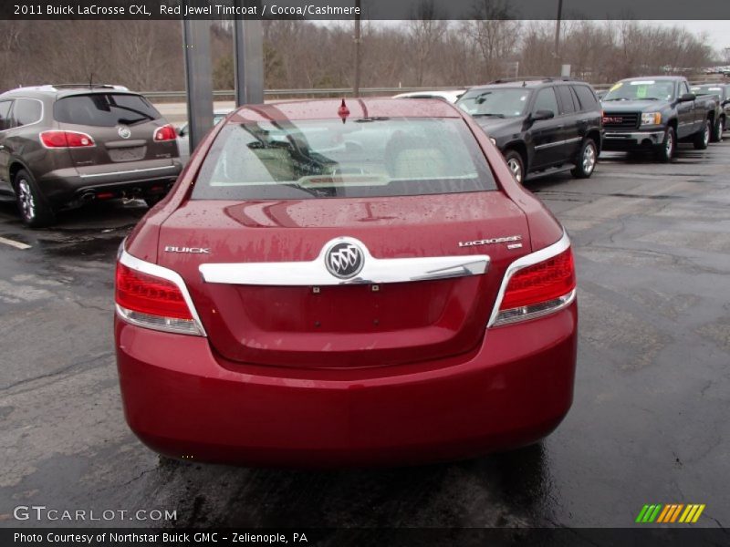 Red Jewel Tintcoat / Cocoa/Cashmere 2011 Buick LaCrosse CXL