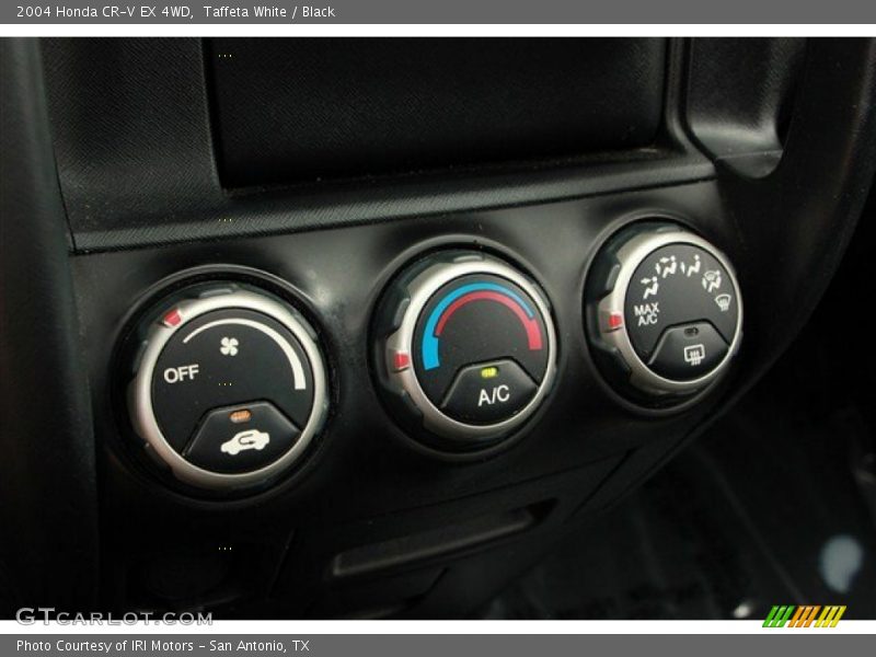 Taffeta White / Black 2004 Honda CR-V EX 4WD