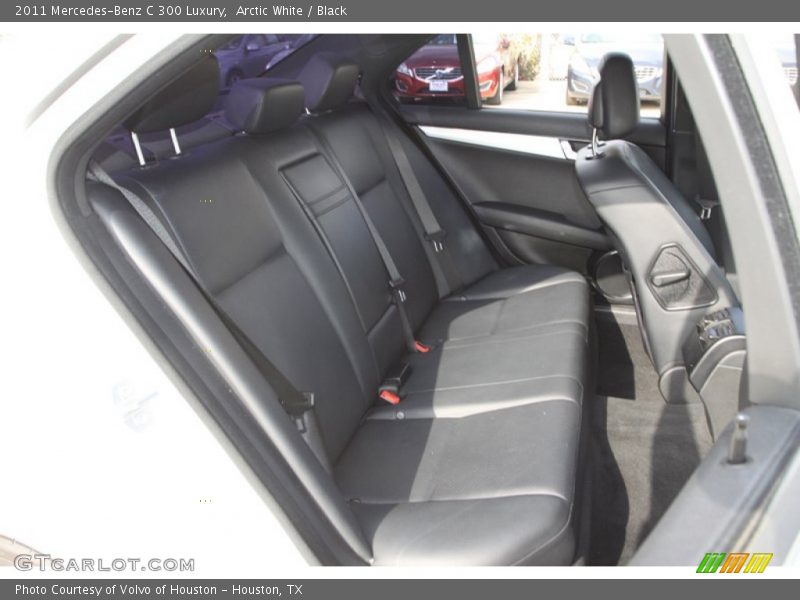 Arctic White / Black 2011 Mercedes-Benz C 300 Luxury
