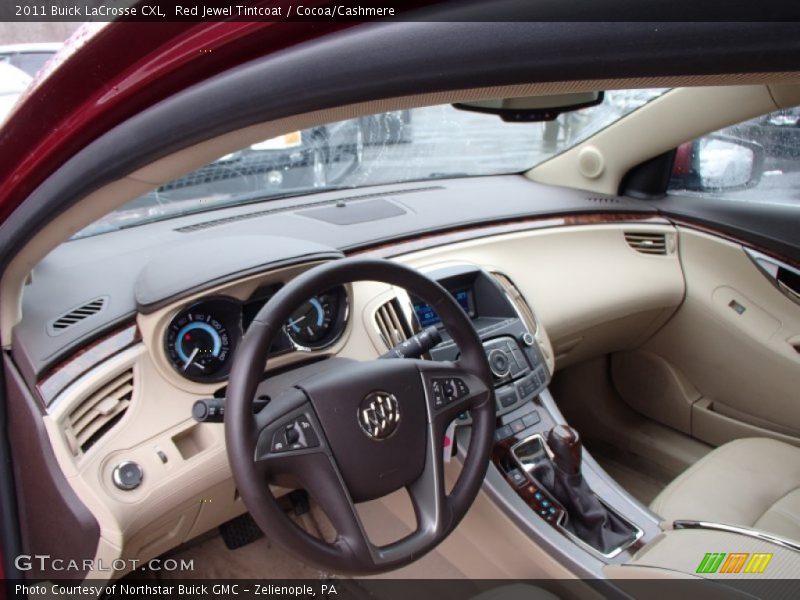 Dashboard of 2011 LaCrosse CXL