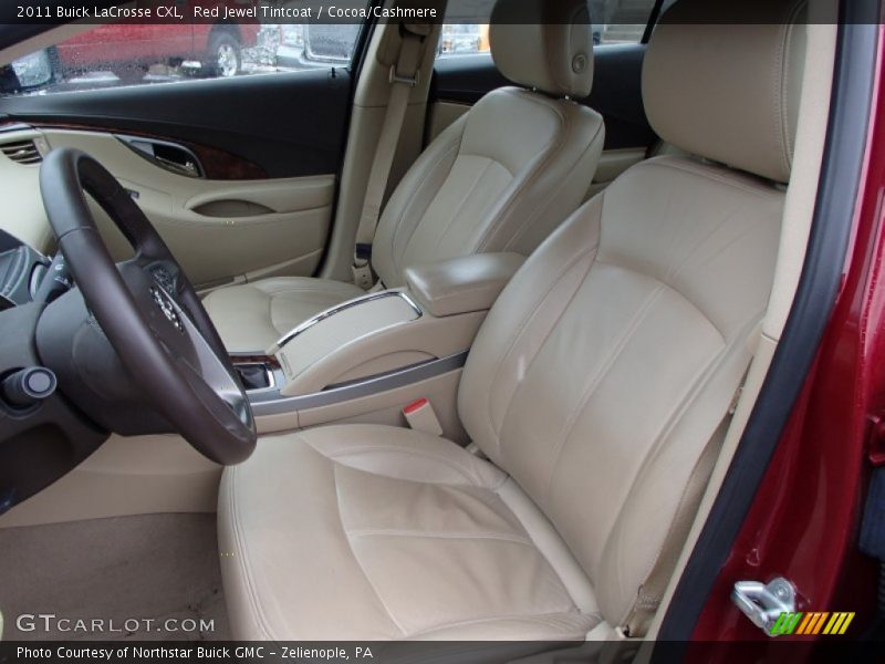 Front Seat of 2011 LaCrosse CXL