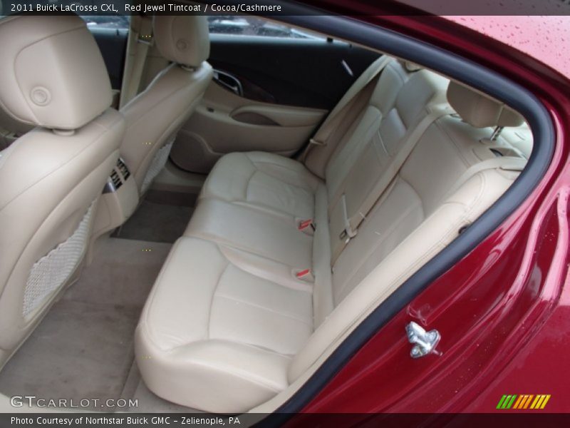 Rear Seat of 2011 LaCrosse CXL
