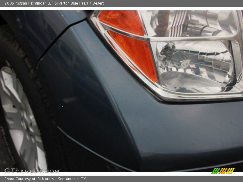 Silverton Blue Pearl / Desert 2005 Nissan Pathfinder LE