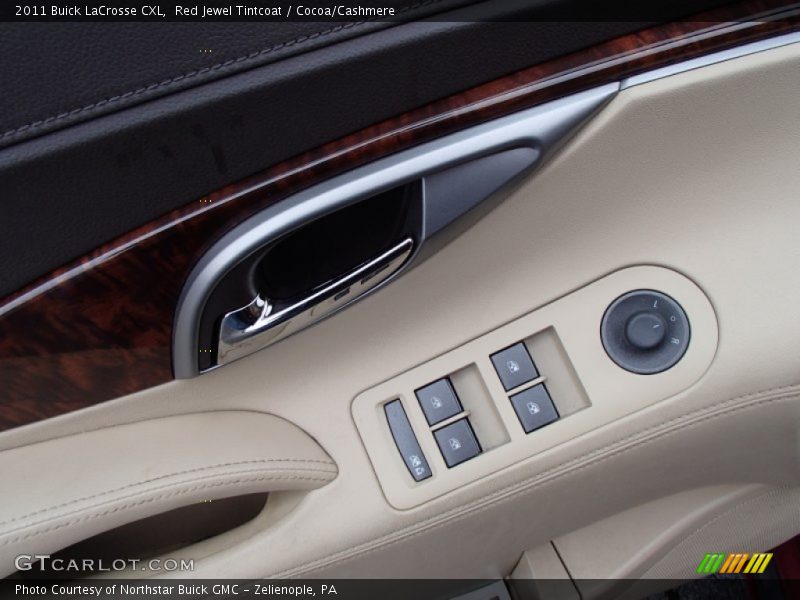 Red Jewel Tintcoat / Cocoa/Cashmere 2011 Buick LaCrosse CXL