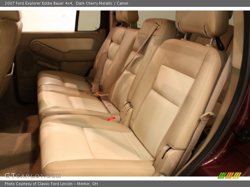 Rear Seat of 2007 Explorer Eddie Bauer 4x4