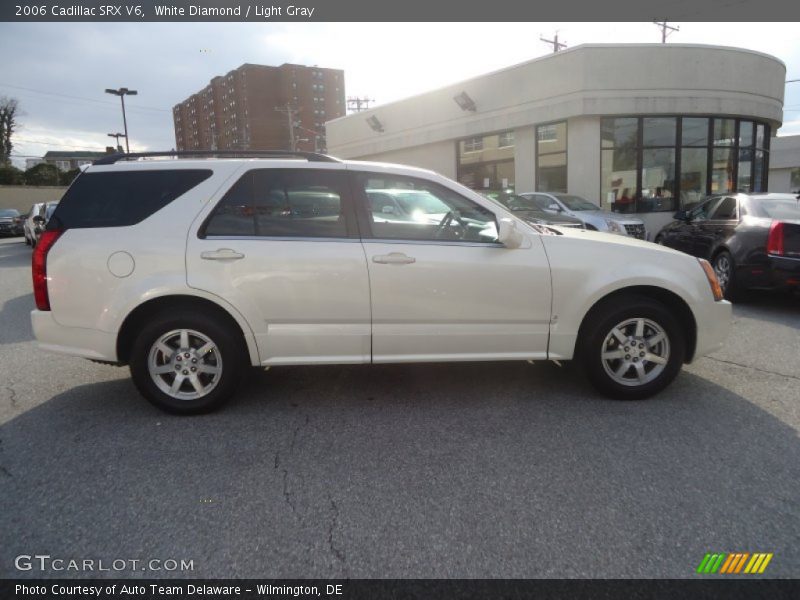 White Diamond / Light Gray 2006 Cadillac SRX V6