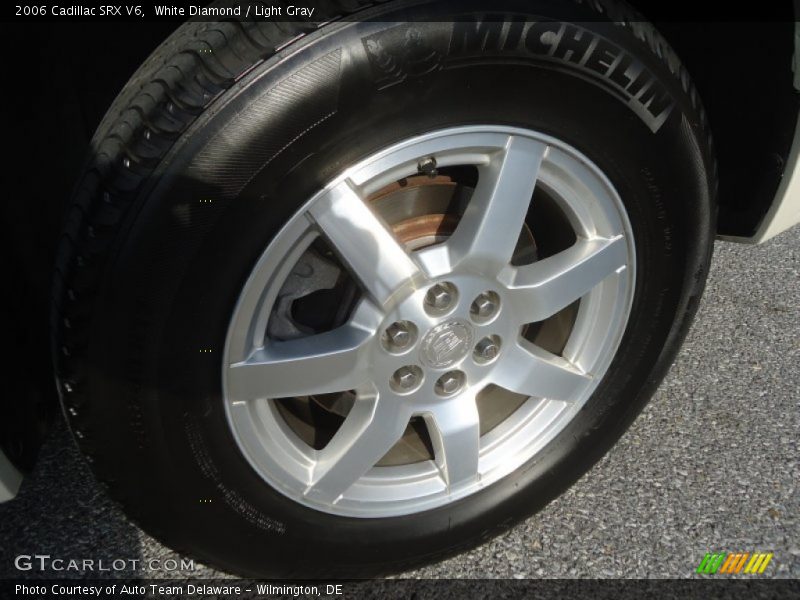 White Diamond / Light Gray 2006 Cadillac SRX V6