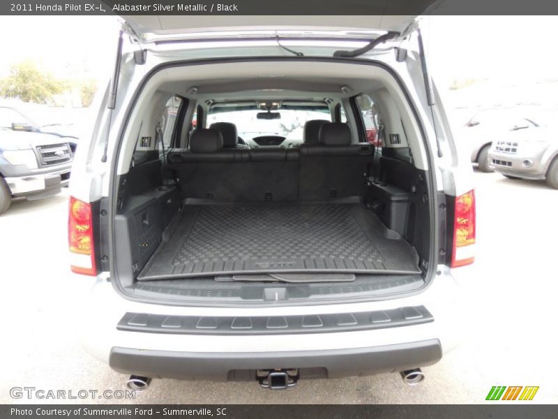 Alabaster Silver Metallic / Black 2011 Honda Pilot EX-L