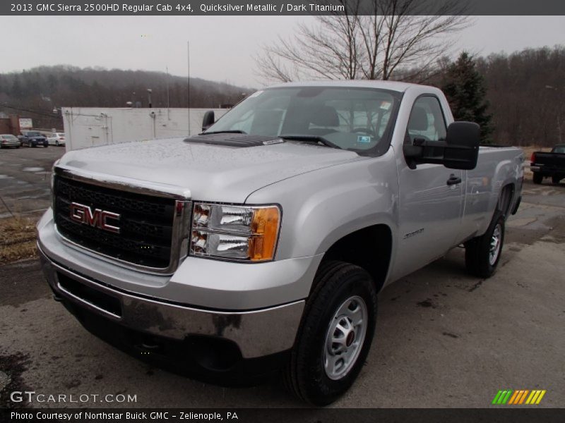 Front 3/4 View of 2013 Sierra 2500HD Regular Cab 4x4