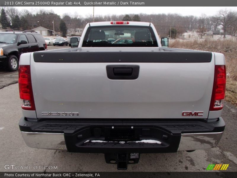Quicksilver Metallic / Dark Titanium 2013 GMC Sierra 2500HD Regular Cab 4x4