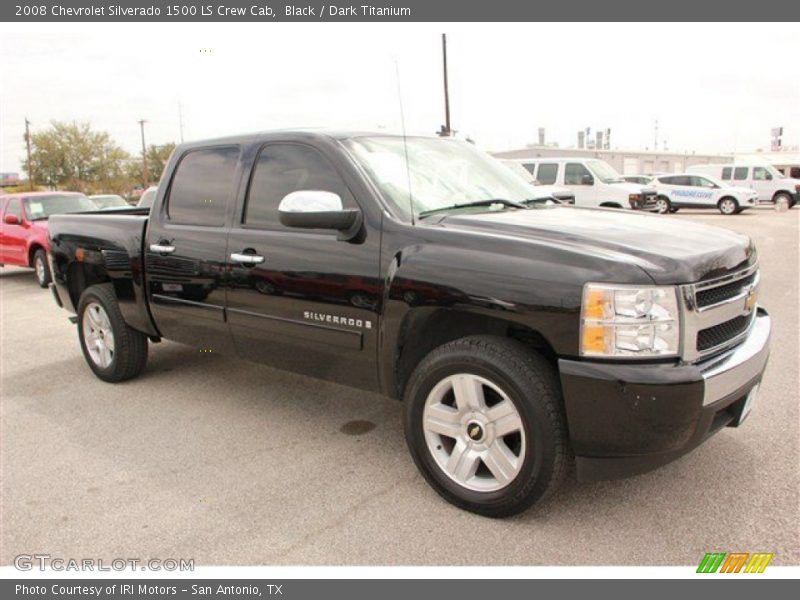 Front 3/4 View of 2008 Silverado 1500 LS Crew Cab