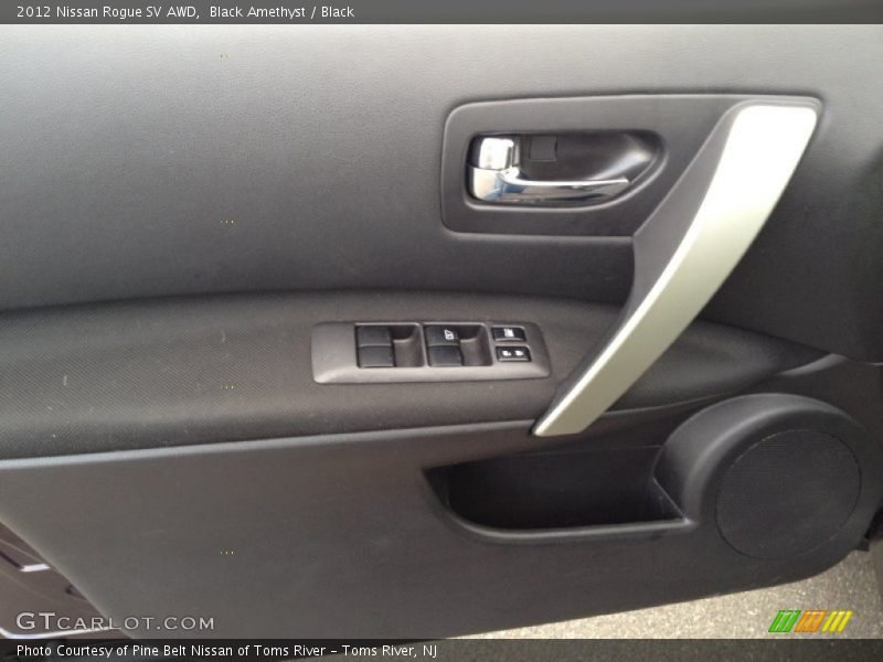 Black Amethyst / Black 2012 Nissan Rogue SV AWD