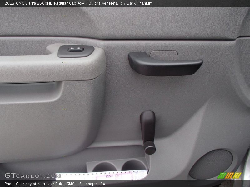 Quicksilver Metallic / Dark Titanium 2013 GMC Sierra 2500HD Regular Cab 4x4