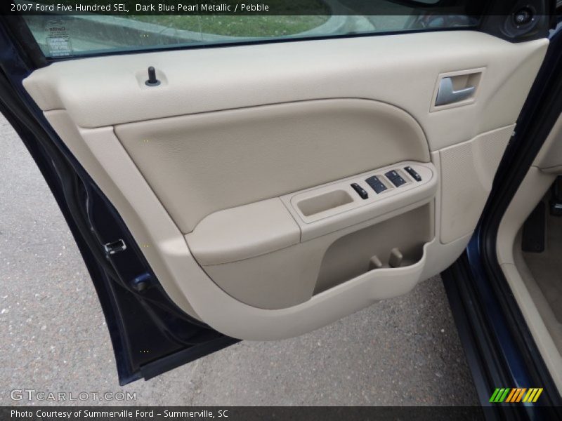 Dark Blue Pearl Metallic / Pebble 2007 Ford Five Hundred SEL