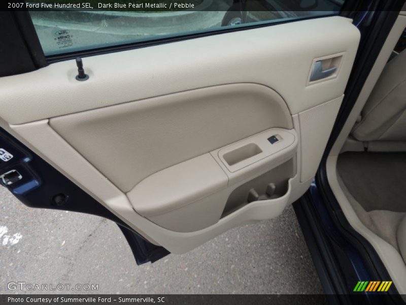Dark Blue Pearl Metallic / Pebble 2007 Ford Five Hundred SEL