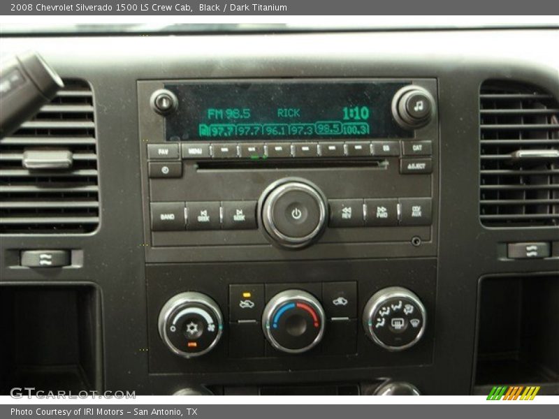 Controls of 2008 Silverado 1500 LS Crew Cab