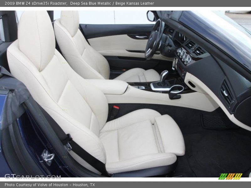  2009 Z4 sDrive35i Roadster Beige Kansas Leather Interior