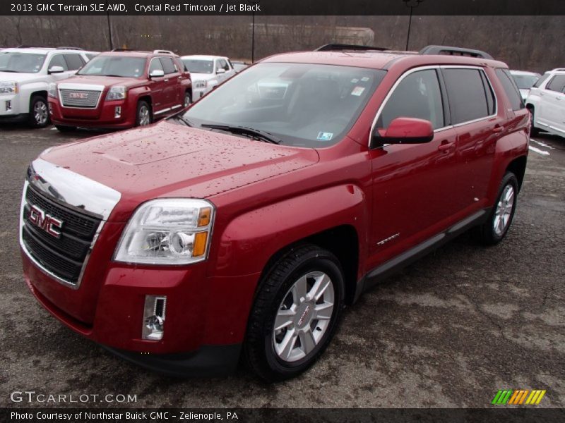Crystal Red Tintcoat / Jet Black 2013 GMC Terrain SLE AWD