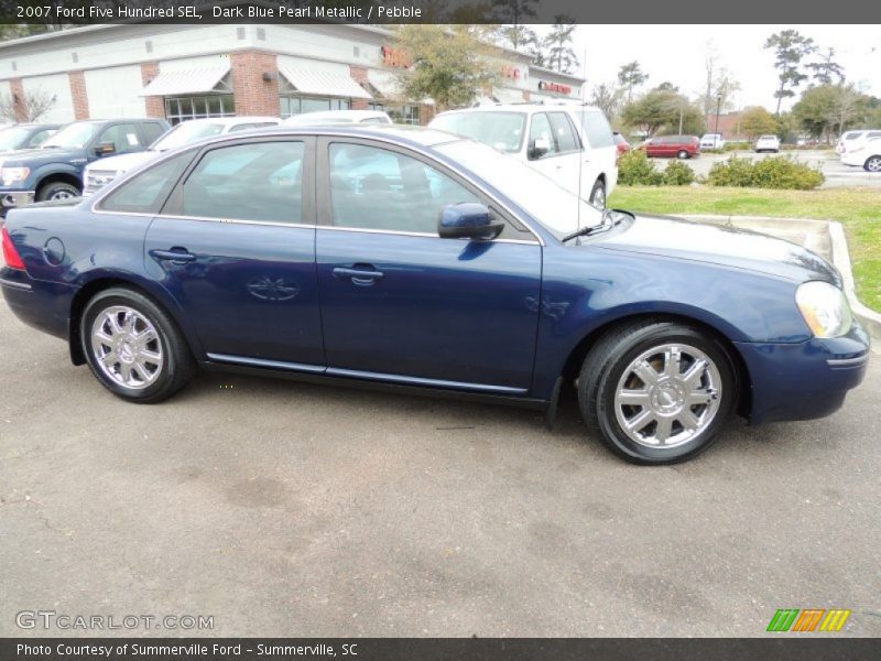 Dark Blue Pearl Metallic / Pebble 2007 Ford Five Hundred SEL