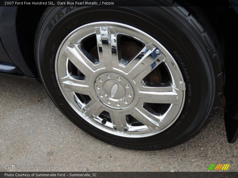Dark Blue Pearl Metallic / Pebble 2007 Ford Five Hundred SEL