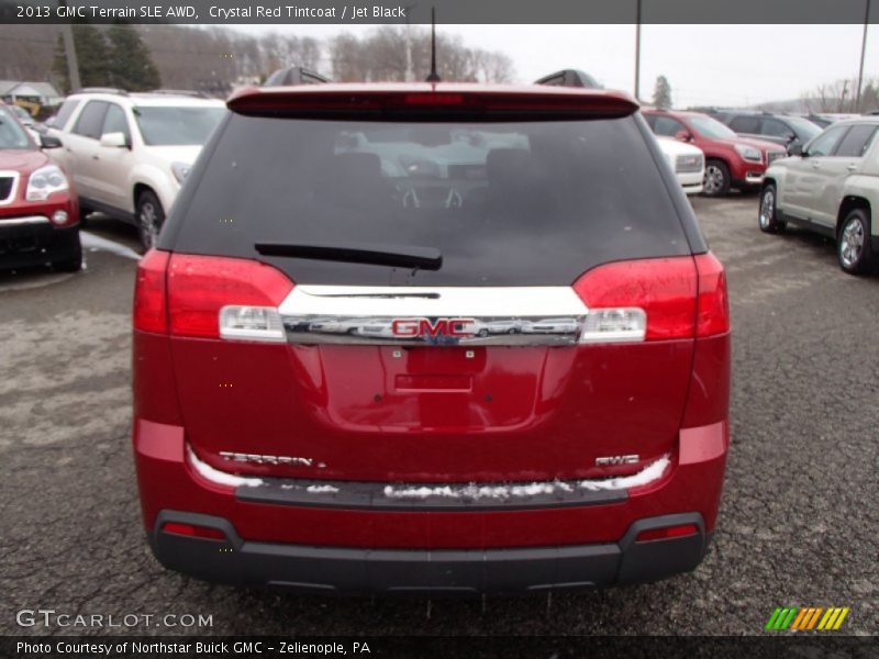 Crystal Red Tintcoat / Jet Black 2013 GMC Terrain SLE AWD