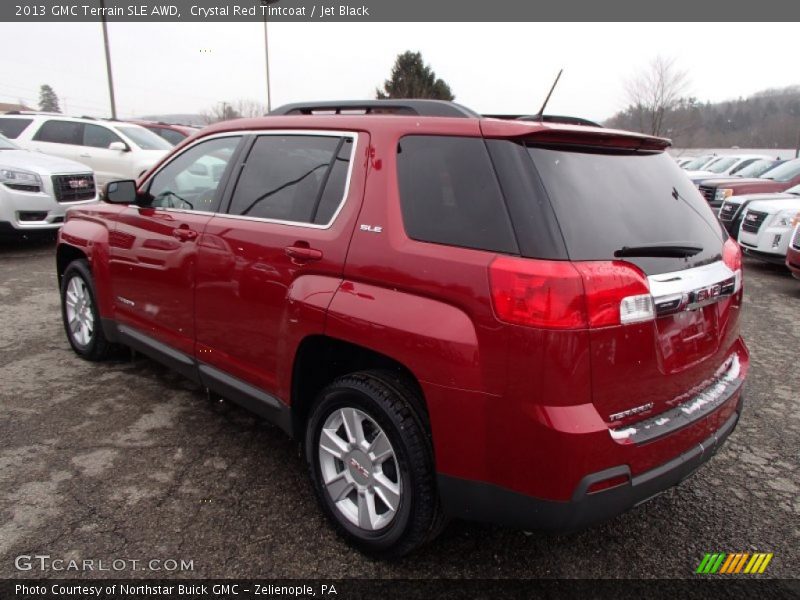 Crystal Red Tintcoat / Jet Black 2013 GMC Terrain SLE AWD