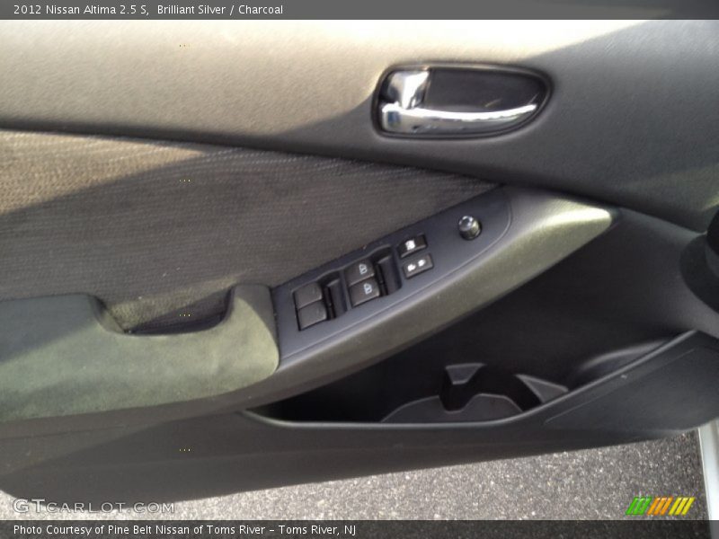 Brilliant Silver / Charcoal 2012 Nissan Altima 2.5 S