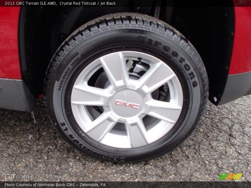 Crystal Red Tintcoat / Jet Black 2013 GMC Terrain SLE AWD