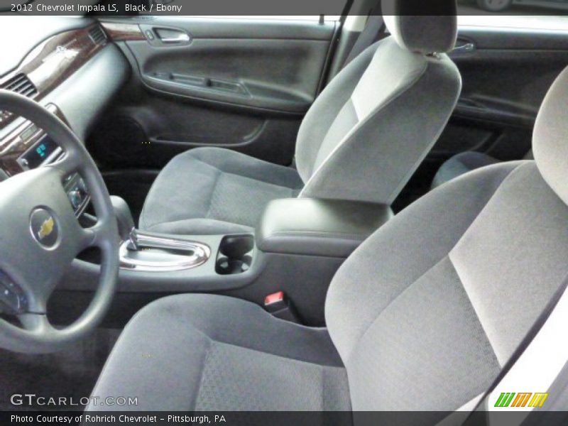 Black / Ebony 2012 Chevrolet Impala LS
