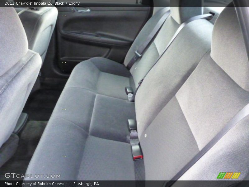 Black / Ebony 2012 Chevrolet Impala LS