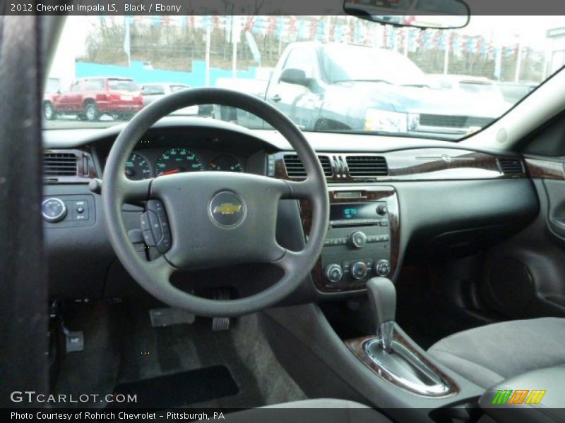 Black / Ebony 2012 Chevrolet Impala LS