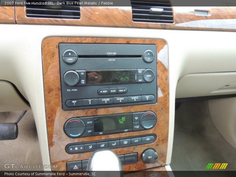 Controls of 2007 Five Hundred SEL