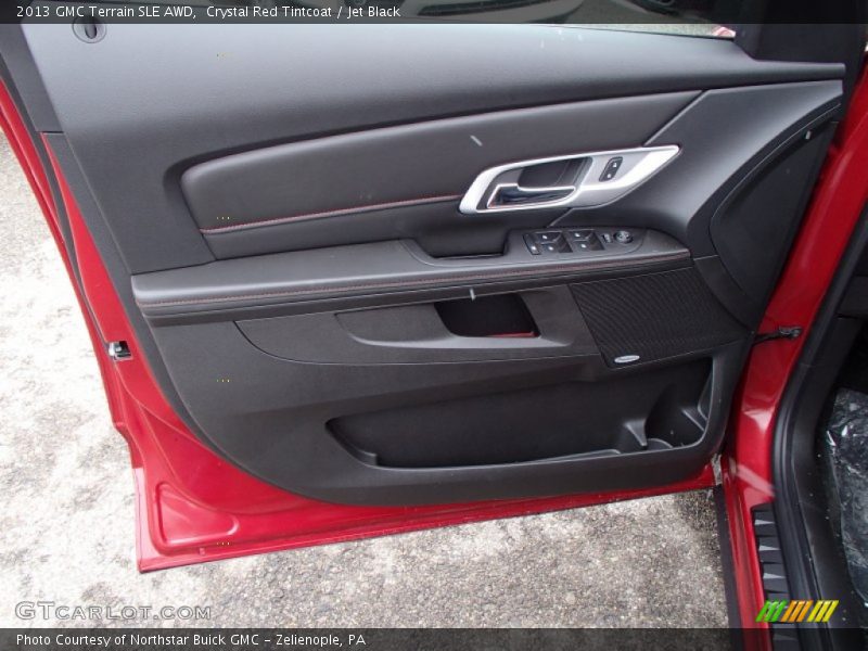 Crystal Red Tintcoat / Jet Black 2013 GMC Terrain SLE AWD