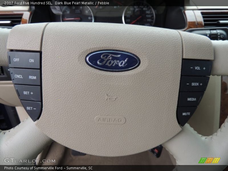 Dark Blue Pearl Metallic / Pebble 2007 Ford Five Hundred SEL