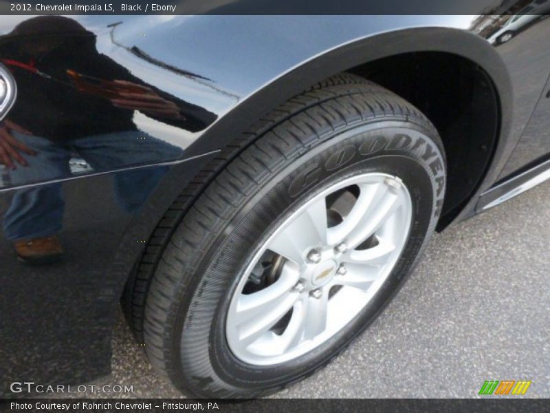 Black / Ebony 2012 Chevrolet Impala LS