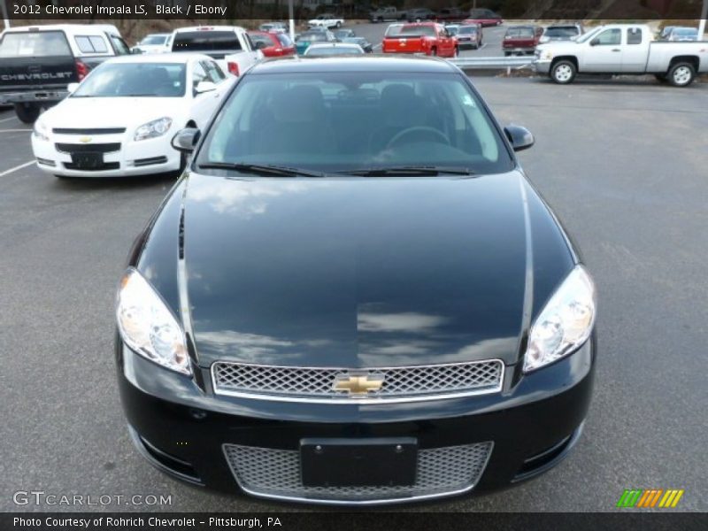 Black / Ebony 2012 Chevrolet Impala LS