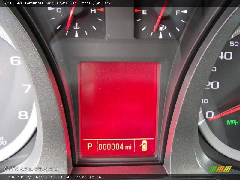 Crystal Red Tintcoat / Jet Black 2013 GMC Terrain SLE AWD