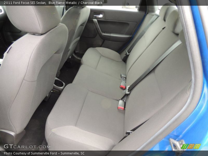 Rear Seat of 2011 Focus SES Sedan
