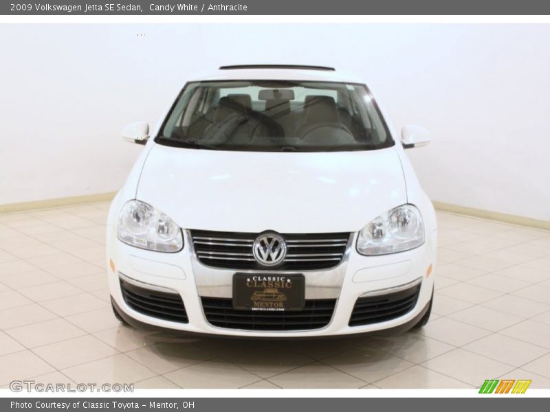 Candy White / Anthracite 2009 Volkswagen Jetta SE Sedan