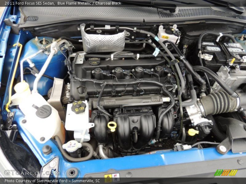  2011 Focus SES Sedan Engine - 2.0 Liter DOHC 16-Valve Duratec 20 4 Cylinder